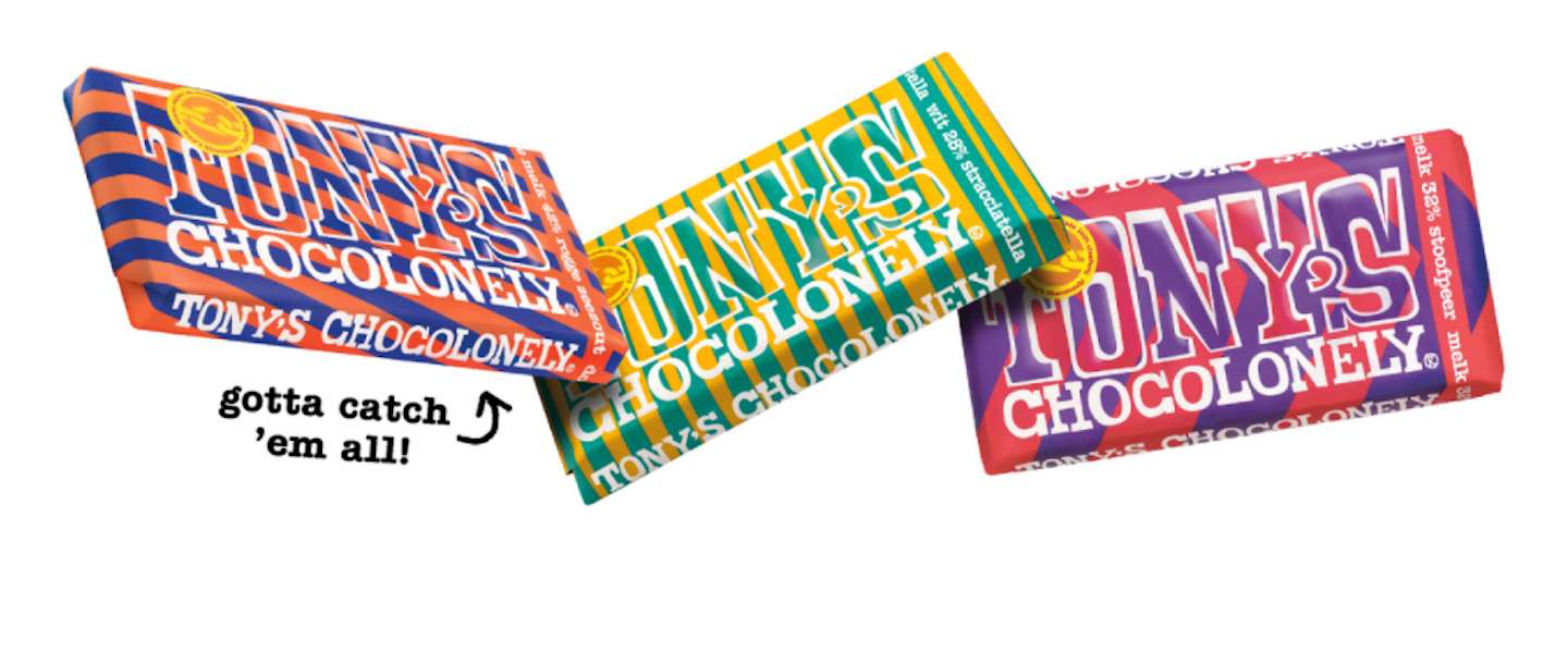 Smelt helemaal weg met de limited editions van Tony's Chocolonely