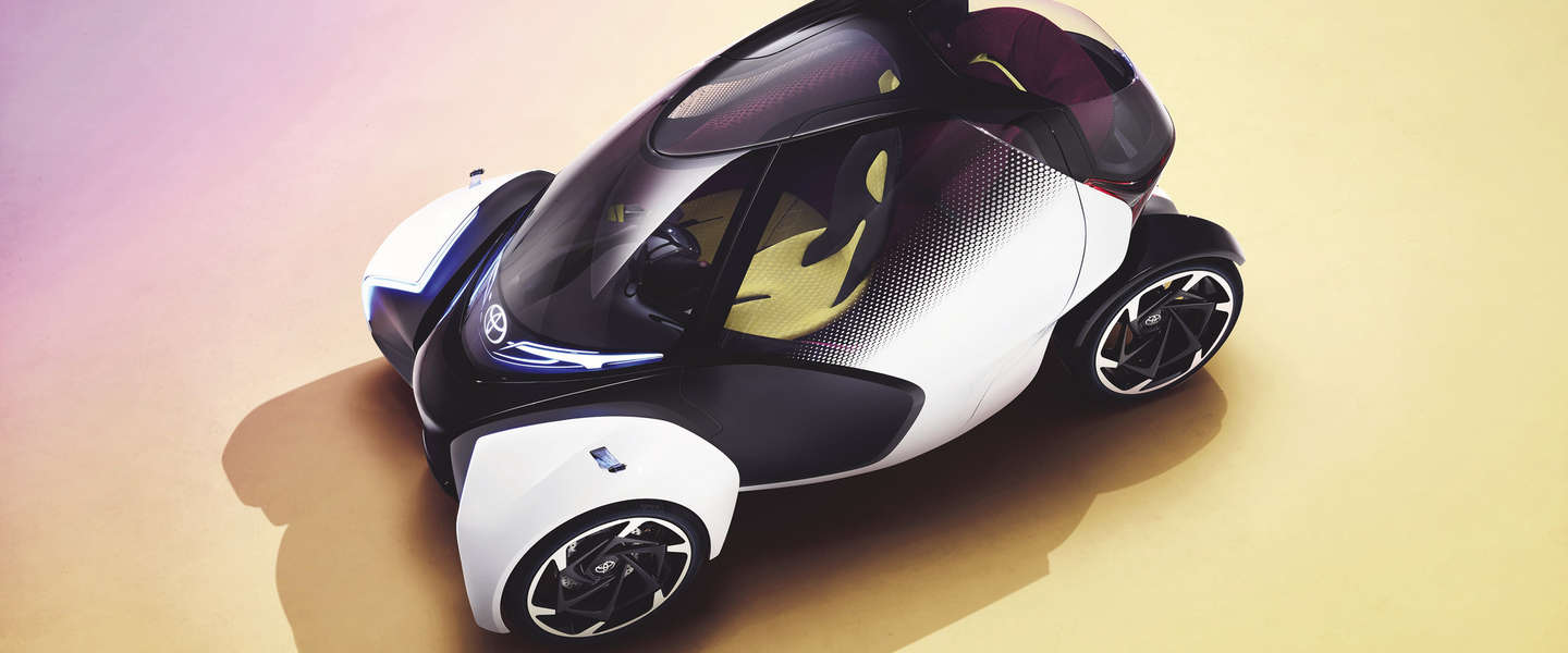 Apart: Toyota showt i-TRIL concept met controller-besturing