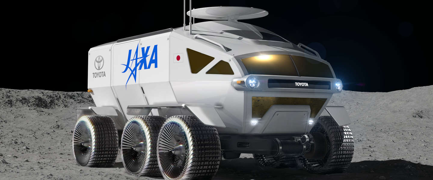 Toyota wil de ruimte in met een maanauto