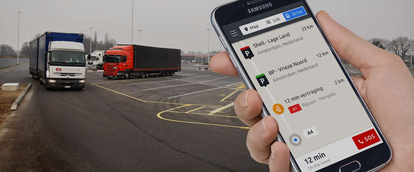 Trucker app voor vrachtwagenchauffeurs gelanceerd