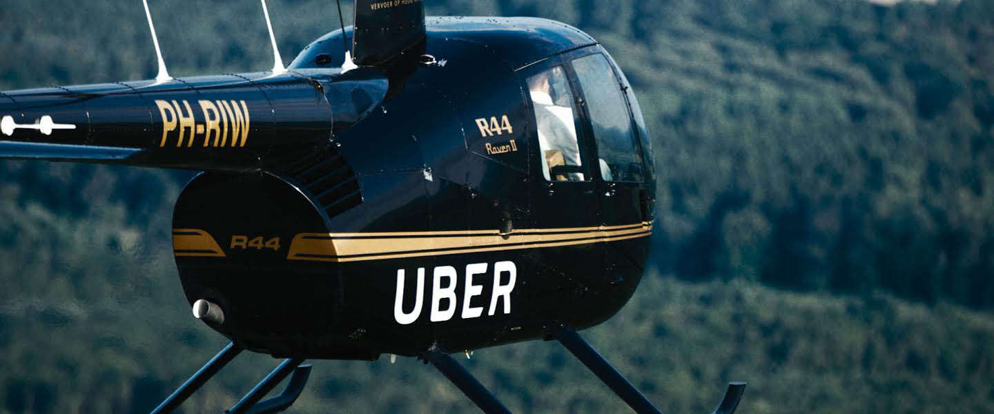 Naar Mysteryland met 'helikopter on-demand' van Uber