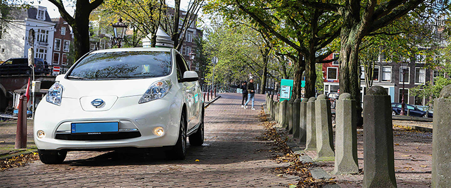 In Amsterdam gaan de eerste elektrische auto’s van Uber vandaag de weg op