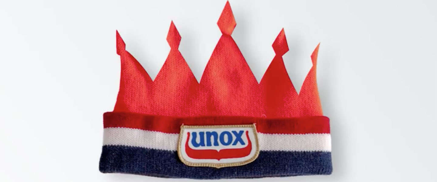 Speciaal voor Koningsdag​: Een ​'Unox-kroon' op Snapchat