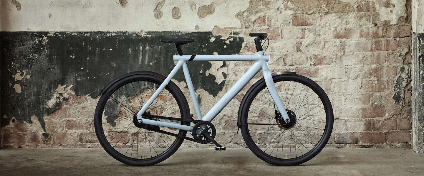 Fransen weren fietsreclame VanMoof op televisie