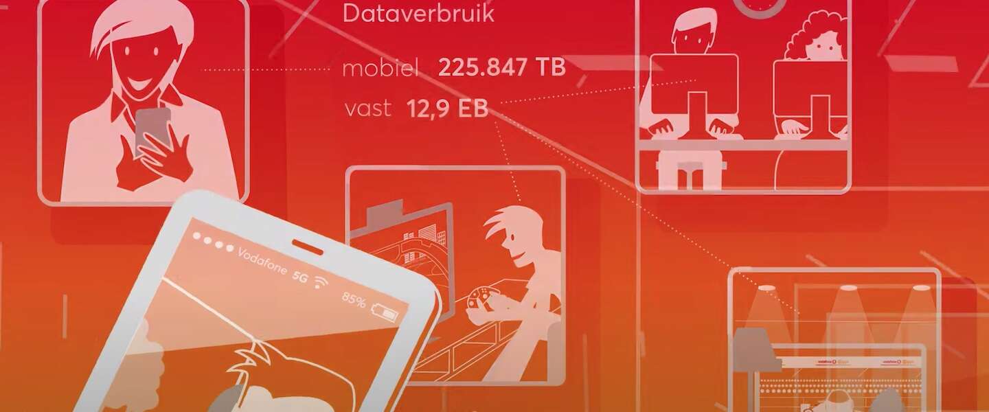 VodafoneZiggo rolde 5G uit en zag netwerkverkeer fors stijgen