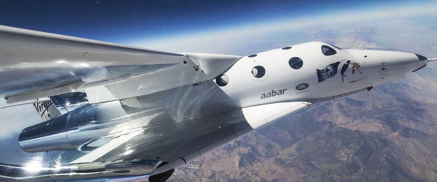 Virgin Galactic: "binnen het jaar toeristen in de ruimte"