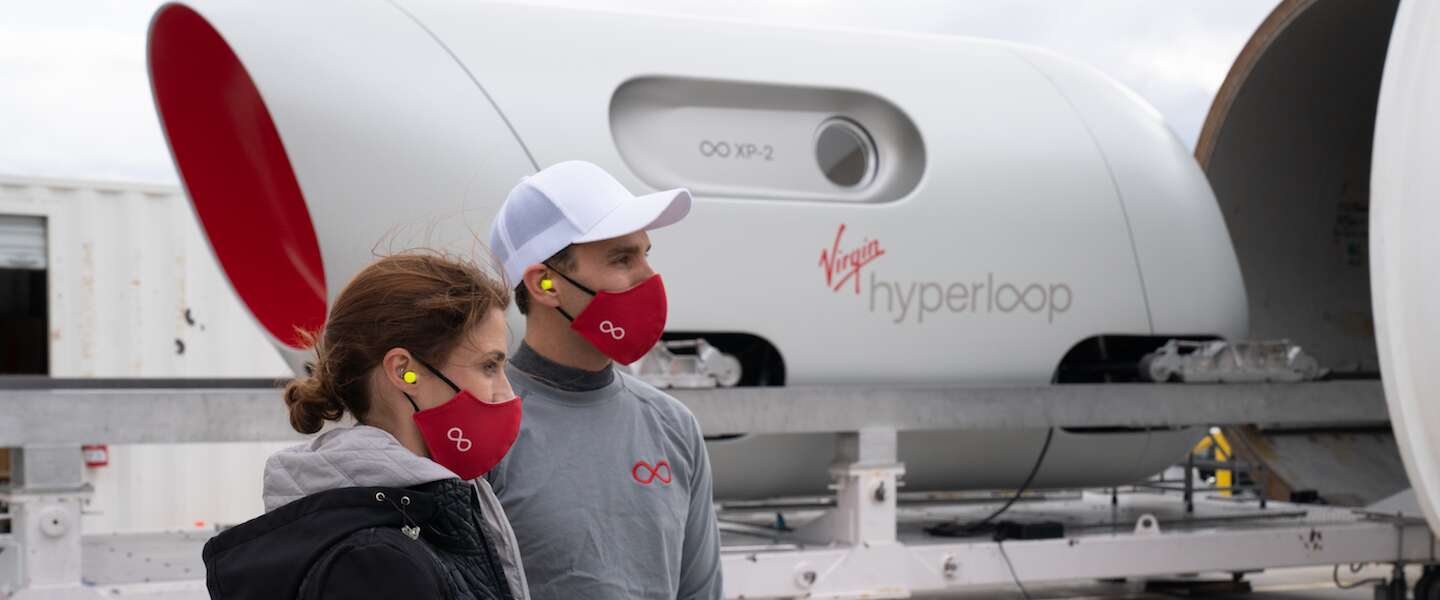 Virgin Hyperloop heeft voor het eerst passagiers vervoerd