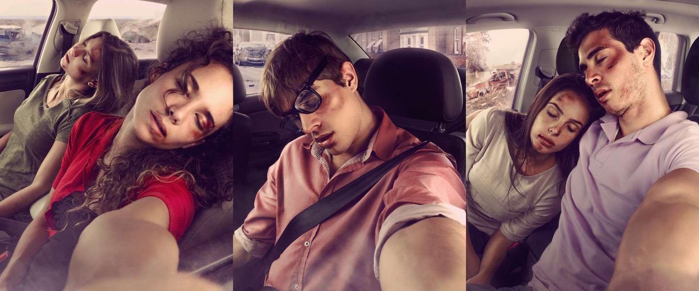 Don't selfie and drive