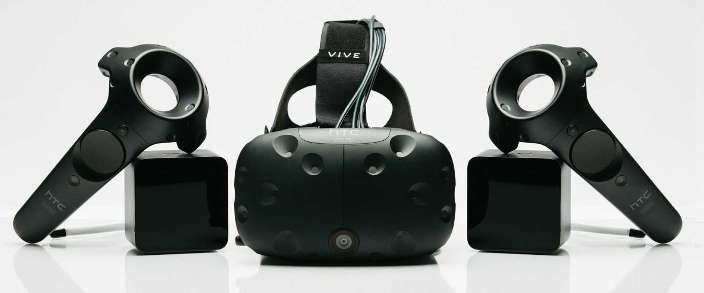 VR-bril HTC Vive kost 799 dollar