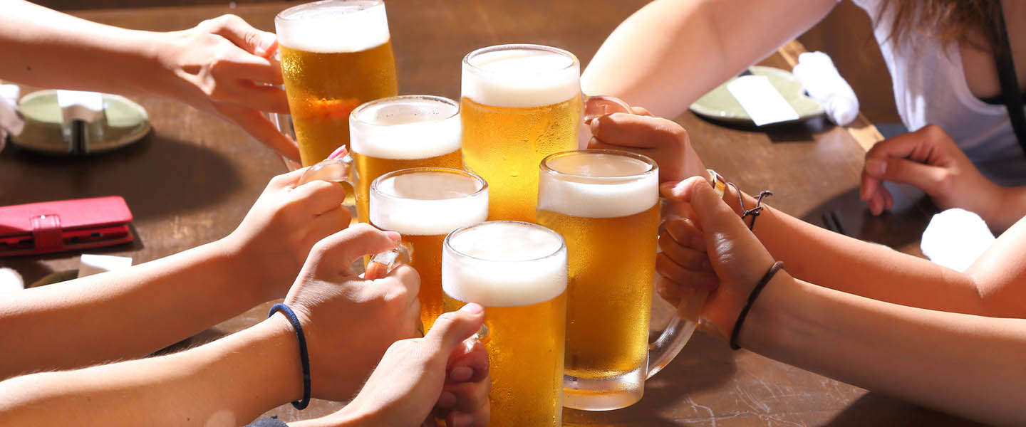 Temperaturen rond de 20 graden. Perfecte timing voor een vrijdagmiddagborrel!