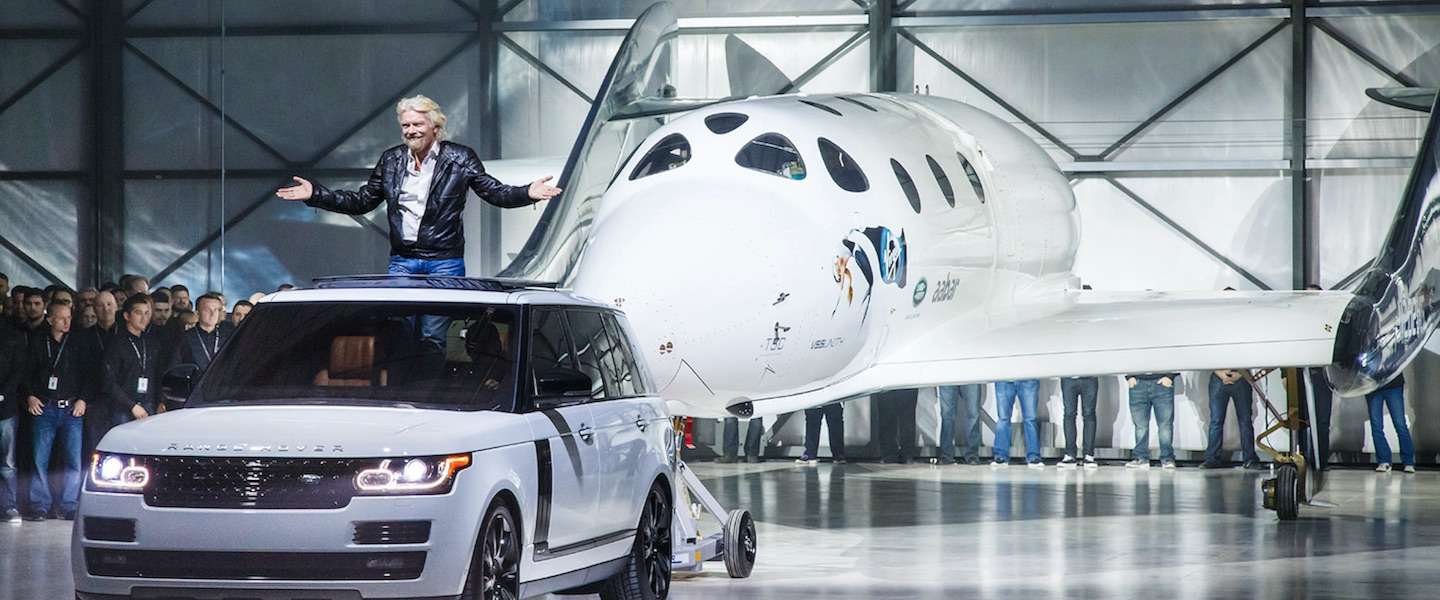 VSS Unity is het nieuwe ruimteschip van Sir Richard Branson