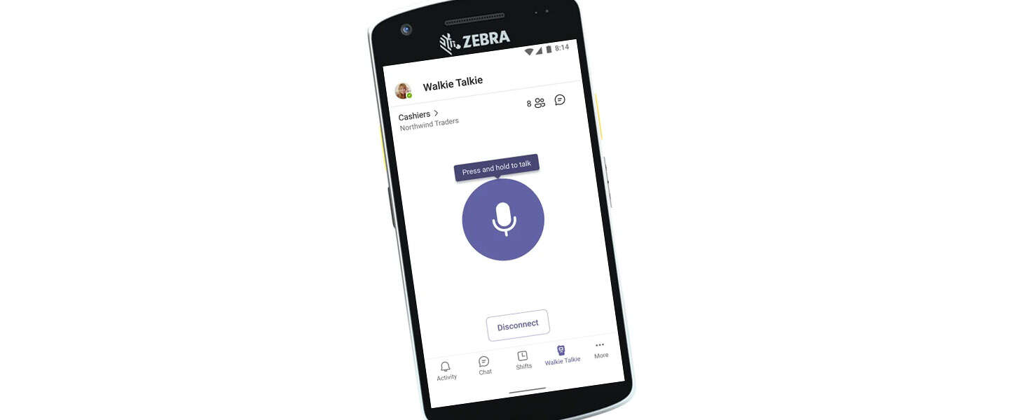 ​Gebruik je telefoon als een WalkieTalkie met Microsoft Teams