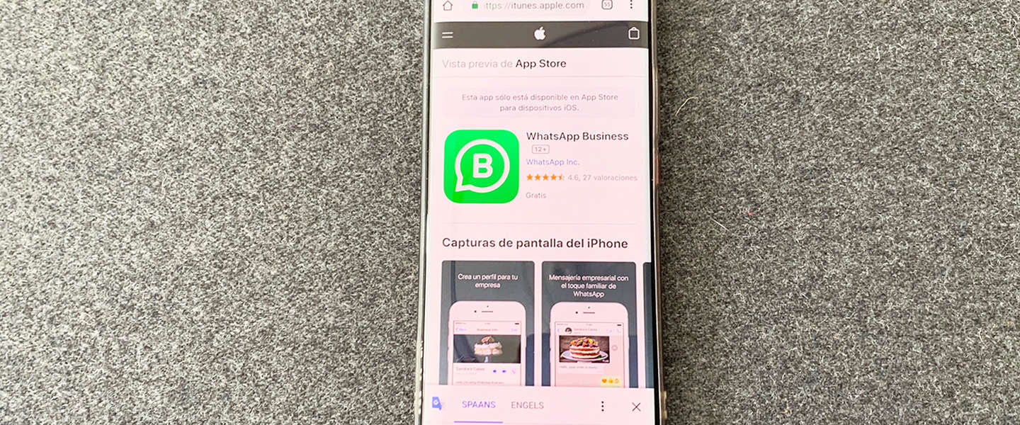 WhatsApp Business komt nu ook beschikbaar voor iOS