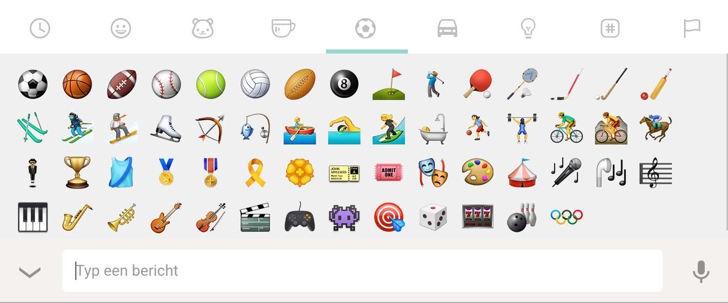 WhatsApp heeft nu een Olympische ringen emoji