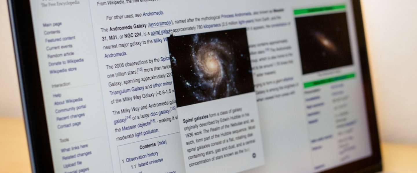 Sneller info zoeken op Wikipedia wordt makkelijker met previews