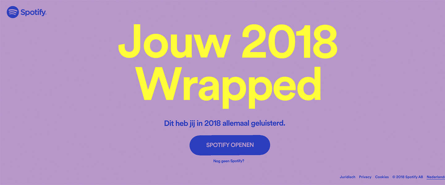 Spotify Wrapped 2018: wat luisterde jij dit jaar op Spotify?