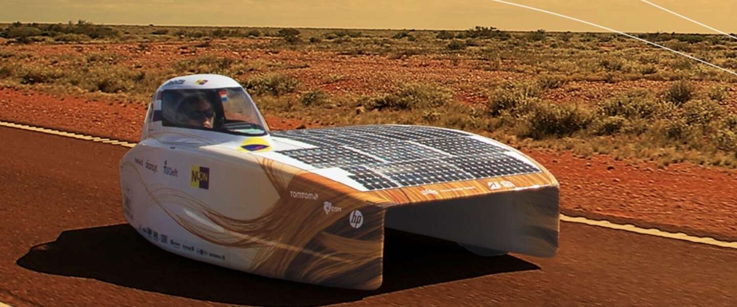 Dit jaar 43 teams uit 23 landen in de World Solar Challenge