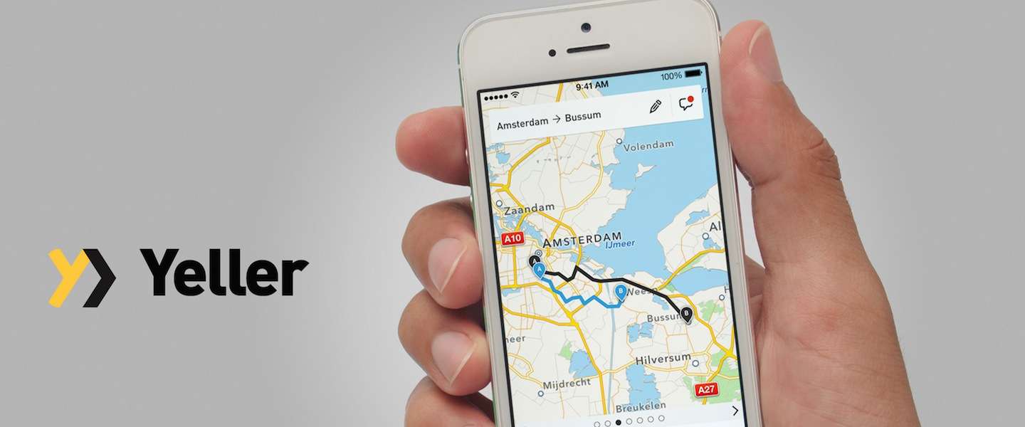 Nieuwe app Yeller laat je taxi delen