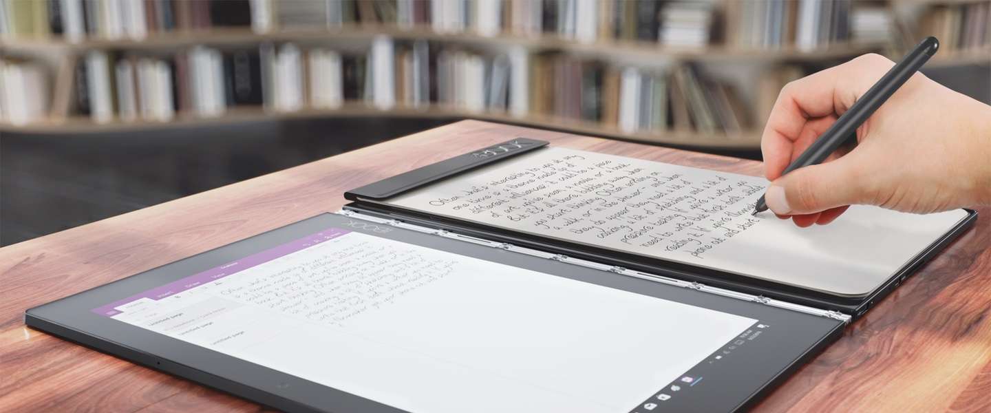 IFA2016: De Yoga Book laat je overal schrijven
