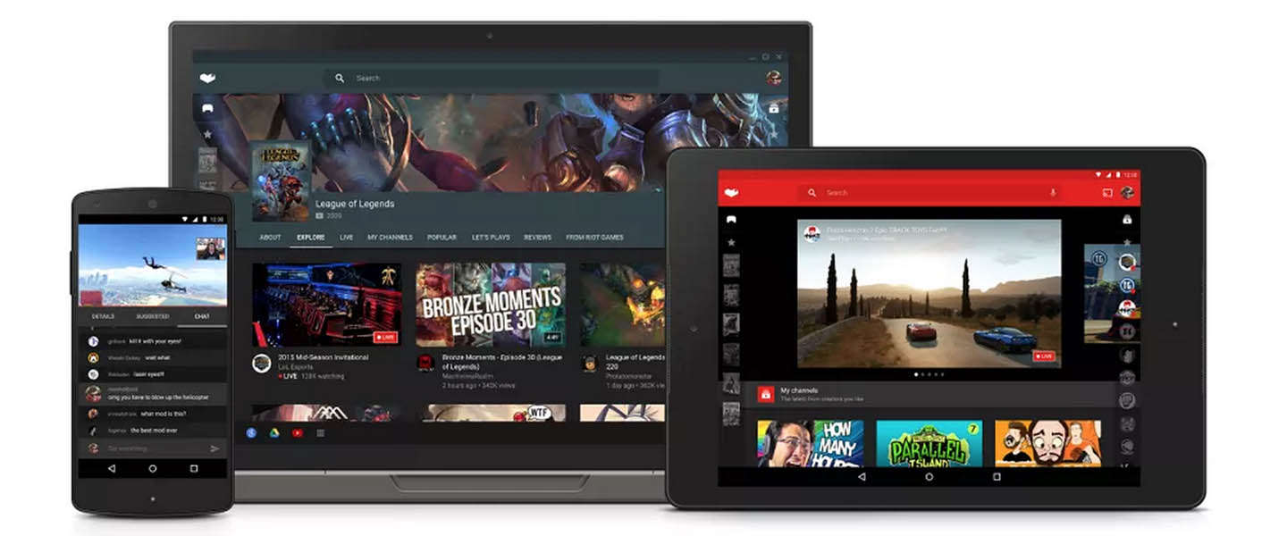 YouTube Gaming lanceert vandaag op iOS, Android en het web