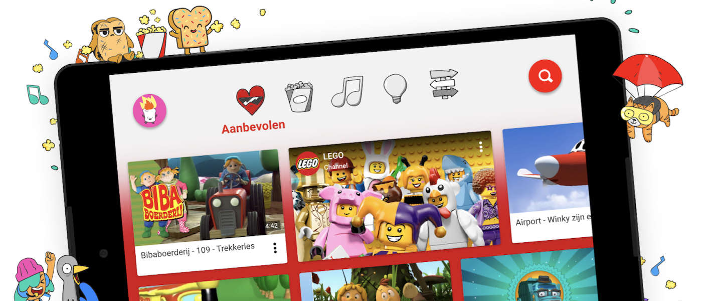 YouTube Kids vanaf vandaag in Nederland beschikbaar