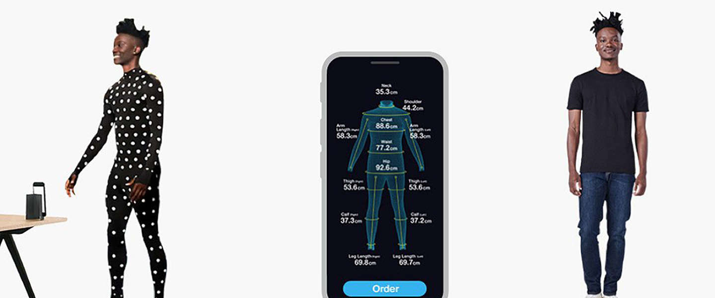 Deze bodyscanner zoekt de perfecte kleding voor je!