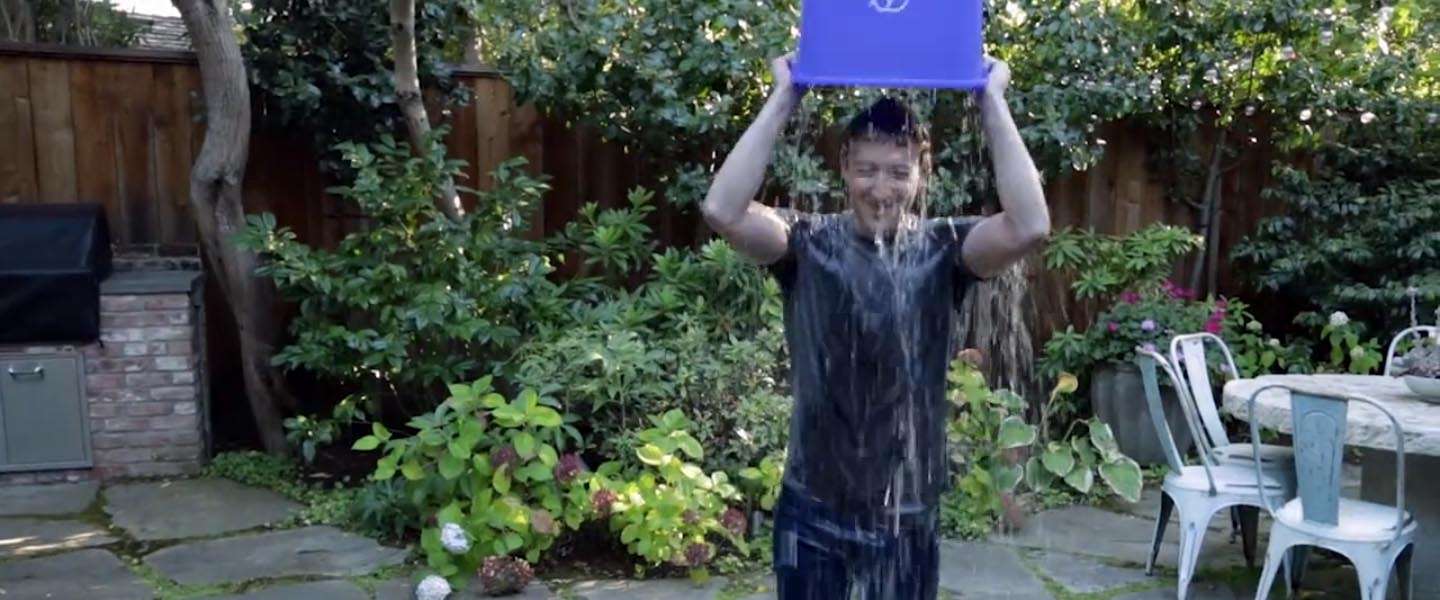 Al meer dan 2,4 miljoen videos over de ALS Ice Bucket Challenge gedeeld op Facebook