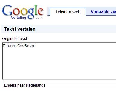 Verrassend genoeg gips spiritueel Google translate dan eindelijk ook deels in het Nederlands