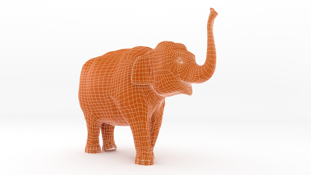 3D olifant World Animal Protection