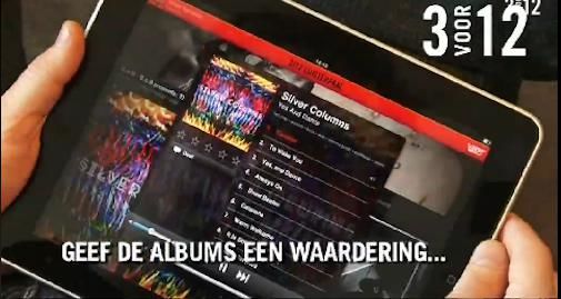 3VOOR12 Luisterpaal voor iPad - The return of the Platenhoes