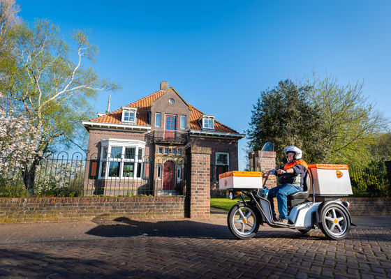 3W scooter PostNL