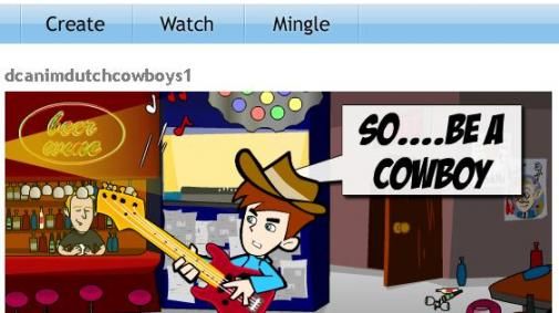 400e Blogpost: GoAnimate Cowboy!