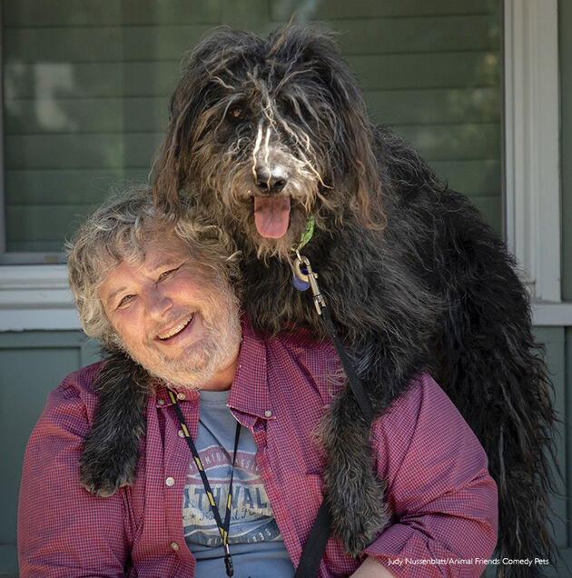 7. Pets Who Look Like Owners Category Winner_Judy Nussenblatt_Dave and Dudley