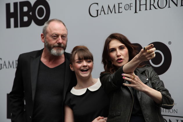 Acteurs openen 'Game Of Thrones' expositie in Amsterdam