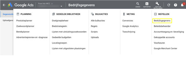 Dynamische productadvertenties instellen via tag manager