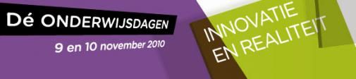 Alberdingk Thijm op de onderwijsdagen 2010: “docent, doe mee aan de sociale media!”