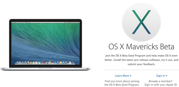 Alle mac-gebruikers krijgen toegang tot beta-versies Apple OS X
