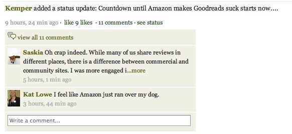 Amazon neemt Goodreads over