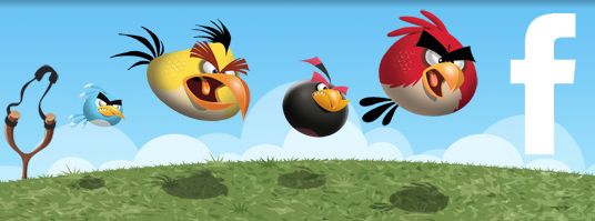 Angry Birds komen naar Facebook