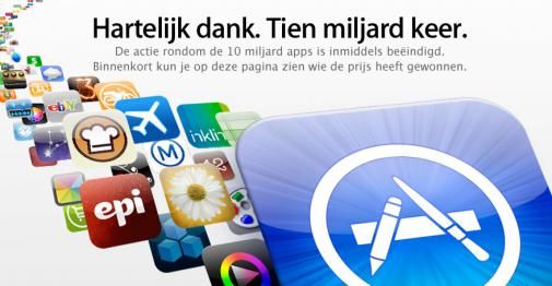 App store bereikt 10 miljard downloads