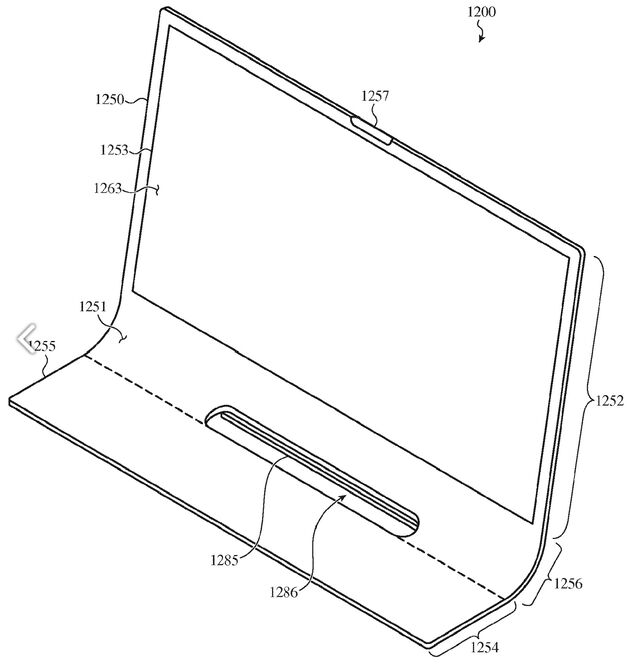 Apple Curved Patent