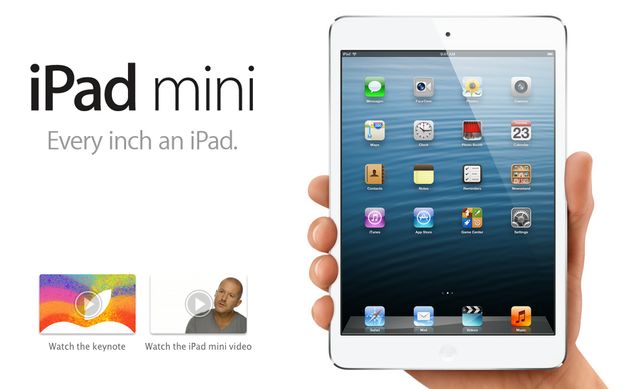 Apple kondigt iPad Mini én iPad 4 aan