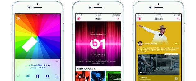 apple music op de schop