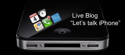 Apple's 'Let's Talk iPhone' keynote liveblog!  