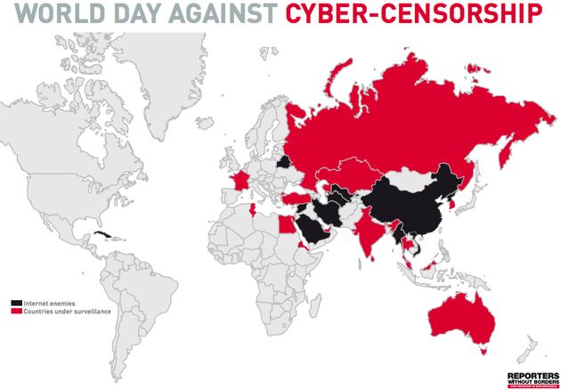 Bahrein en Wit-Rusland op lijst 'vijanden van het internet'