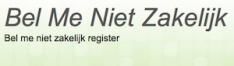 'Bel-me-niet-zakelijk' misleidende website