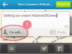 Bespaar tijd en check zelf je vrienden in via Foursquare