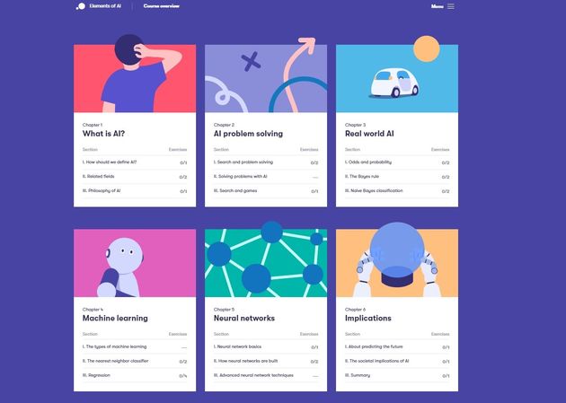Cadeau van Finland- Elements of AI