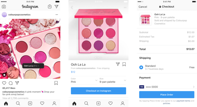 Checkout-instagram