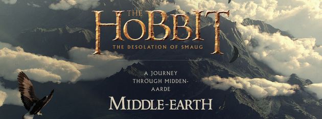 Chrome Experiment: reis door Middle Earth